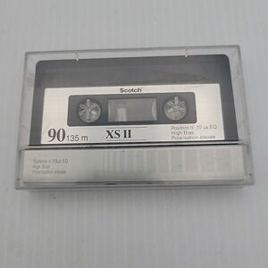 Scotch XS II 90 High Bias Audio Cassette‎ Tape - Pre Owned